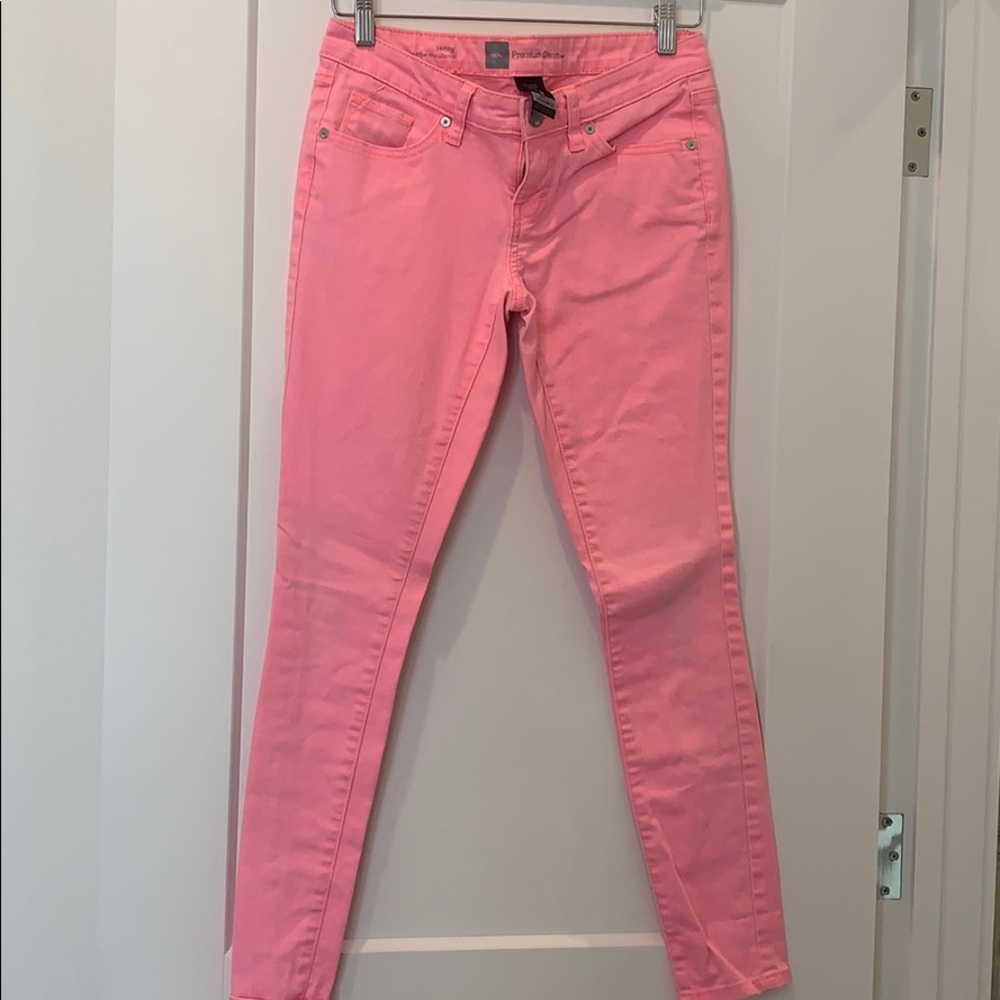 Hot Pink Skinny Jeans
